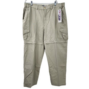 New NWT Sportif Sahara Convertible Pants‎ In Wheat Size 42